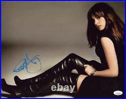 Anne Hathaway Signed 11X14 Photo The Dark Knight Rises Autographed JSA COA