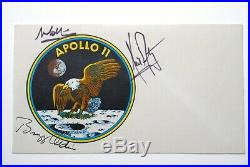 Apollo 11 Signed Unused Cover 1969. Neil Armstrong Buzz Aldrin Michael Collins