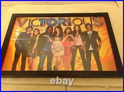 Ariana Grande Victorious Cast Signed 18x12 by ALL cast Justice Grande Gillies