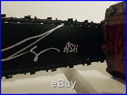 Ash Vs Evil Dead Chainsaw Replica Prop Bruce Campbell Autographed JSA Certified