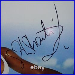 Ashanti Signed Autograph 8x10 Photo Stunning White Bikini Pose Heart Signatu