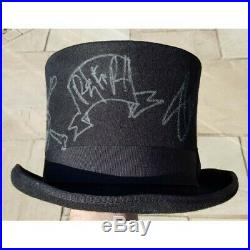 Auction For A Top Hat Signed & Donated By Slash To Raise Funds For Elephants