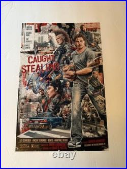 Austin Butler Autographed Caught Stealing Movie 11x17 Photo 1