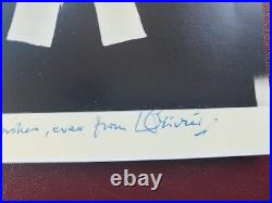 Autograph Eglish Actor Laurence Olivier signed photo