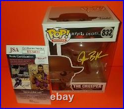 Autograph Signed Johnathan Breck Funko Pop Jeepers Creepers Horror Movie JSA