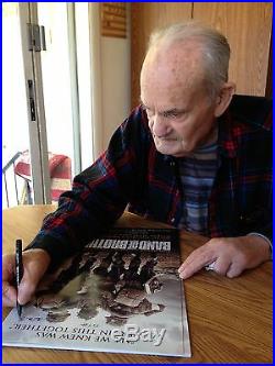Autographed 101st Band of Brothers WWII D-Day E Co Don Malarkey Mcclung Mampre +