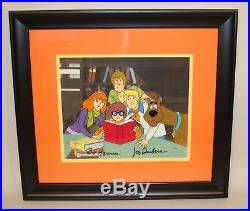 Autographed Bill Hanna & Joe Barbera Scooby-Doo Professor Hyde-White Cel EP3/7