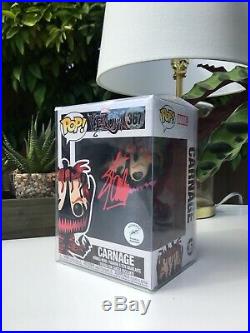 Autographed Carnage Funko Pop Signed by Stan Lee (Rare!)