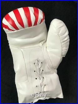 Autographed Donald Trump and Mike Pence Boxing Glove Presidential Memorabilia
