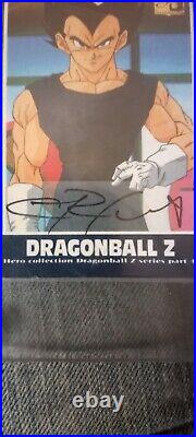 Autographed Dragon Ball Z Hero Collection Series 4- Vegeta 388/500 -Trading Card