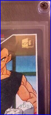 Autographed Dragon Ball Z Hero Collection Series 4- Vegeta 388/500 -Trading Card