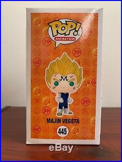 Autographed Majin Vegeta Over9000 Dragon Ball Z Signed FUNKO Pop withProtector