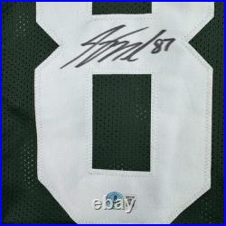 Autographed/Signed JORDY NELSON Green Bay Green Jersey Beckett BAS COA