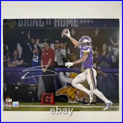 Autographed/Signed Stefon Diggs Minneapolis Miracle 16x20 Photo BAS COA