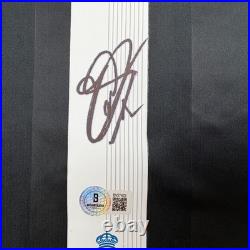 Autographed/Signed Thibaut Courtois Real Madrid Black Jersey Beckett COA