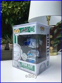 Autographed Silver Stan Lee Funko Pop Signed by Stan Lee SUPER RARE & EXPENSIVE