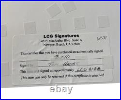 Autographed Tom Hanks Signed 8X10 Photo Authentically? Excellent Condition