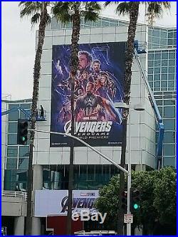 Avengers Endgame Signed Poster 12x18 Captain America, Thanos, Thor, 15 Signature