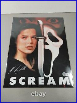 BAM Box Ultra Slasher Scream NEVE CAMPBELL Autograph Signed Beckett COA 11X14