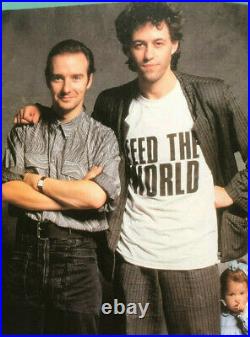 BAND AID Live Aid 1985 Signed program George Michael Sting Phil Collins Geldof