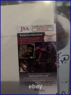 BILL MOSELEY sheri moon zombie signed 8x10 photo autograph Jsa devils rejects