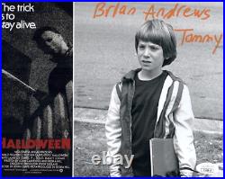 BRIAN ANDREWS Signed HALLOWEEN 8x10 Photo IN PERSON Autograph JSA COA Cert