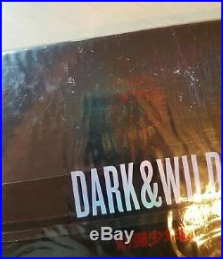 BTS signed / autographed DARK AND WILD album mwave / no photo card