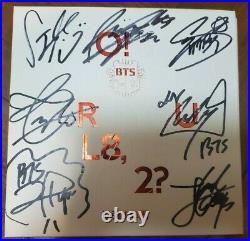 BTS signed / autographed O! RUL8,2 ORUL82''NO'' album mwave / no photo card