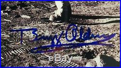BUZZ ALDRIN Signed Photo Apollo 11 Lunar Surface with American Flag