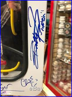 Back To The Future Flux Capacitor CAST Signed Fox, Wilson, Lloyd, Thompson 9 BAS