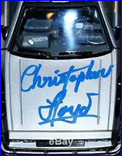 Back to the Future 2 DeLorean 124 Car Signed Christopher Lloyd Beckett PSA JSA