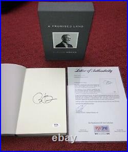 Barack Obama A Promised Land Deluxe Signed 1st Edition PSA/DNA FULL LOA RARE