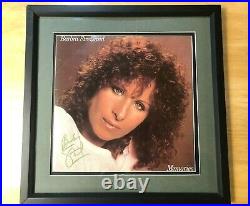 Barbra Streisand Autograph Signed Memories Album Vinyl Lp