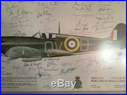 Battle Of Britain 88 Pilots Signed. 50th Anniversary. Bentley Priory. 15.9.1990