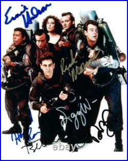 Bill Murray Aykroyd Weaver Ramis +2 autographed 8x10 Picture signed PhotoPic COA
