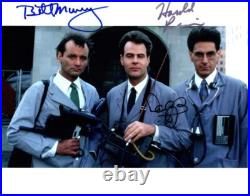 Bill Murray Dan Aykroyd Harold Ramis autographed 11x14 Pic signed Photo + COA