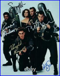 Bill Murray Weaver Hudson Ramis Aykroyd 8x10 autographed Photo signedPic COA