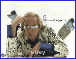 Bill Nighy Autograph Signed Chalet Girl 11x14 Photo Beckett Bas Coa Richard