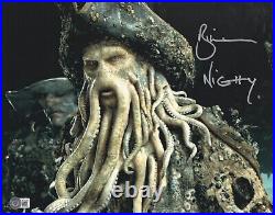 Bill Nighy Autograph Signed Pirates Of The Caribbean 11x14 Photo Beckett Bas