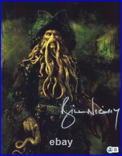 Bill Nighy Autograph Signed Pirates Of The Caribbean 11x14 Photo Beckett Bas