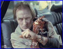 Bill Nighy Autograph Signed Shaun Of The Dead 11x14 Photo Beckett Bas Phillip