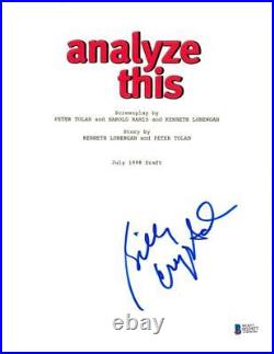 Billy Crystal Signed Analyze This Full Script Authentic Autograph Beckett Coa