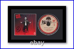 Billy Idol Autographed Signed 7x12 Framed CD The Cage EP ACOA