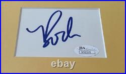 Bode Miller signed cut autograph & 2014 Team USA Olympic SI cover framed JSA COA