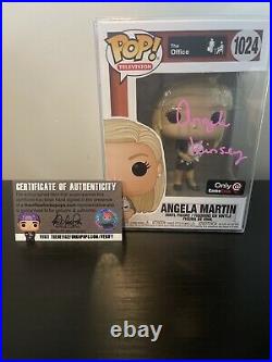 Brand New Angela Kinsey Autographed Funko Pop withCOA The Office Martin Signed