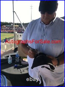 Brian Baumgartner signed autograph Dunder Mifflin black cap inscribed Kevin JSA