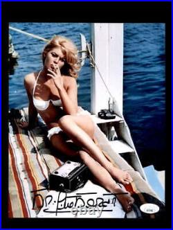 Brigitte Bardot JSA Cert Signed 8x10 Photo Autograph