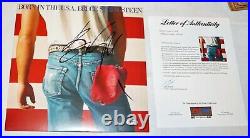 Bruce Springsteen Autograph Signed Born In The USA Lp Album Record Psa Jsa