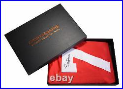 Bryan Robson Signed Shirt Autograph Name #7 Manchester United New PROOF Gift Box