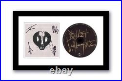Bullet for My Valentinue Signed CD Custom 7x12 Framed 2021 Autographed ACOA W